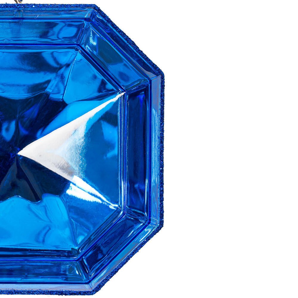 Shop For Acrylic Jewel Assortment Ornament: Blue (Set 4) at Michelle's aDOORable Creations