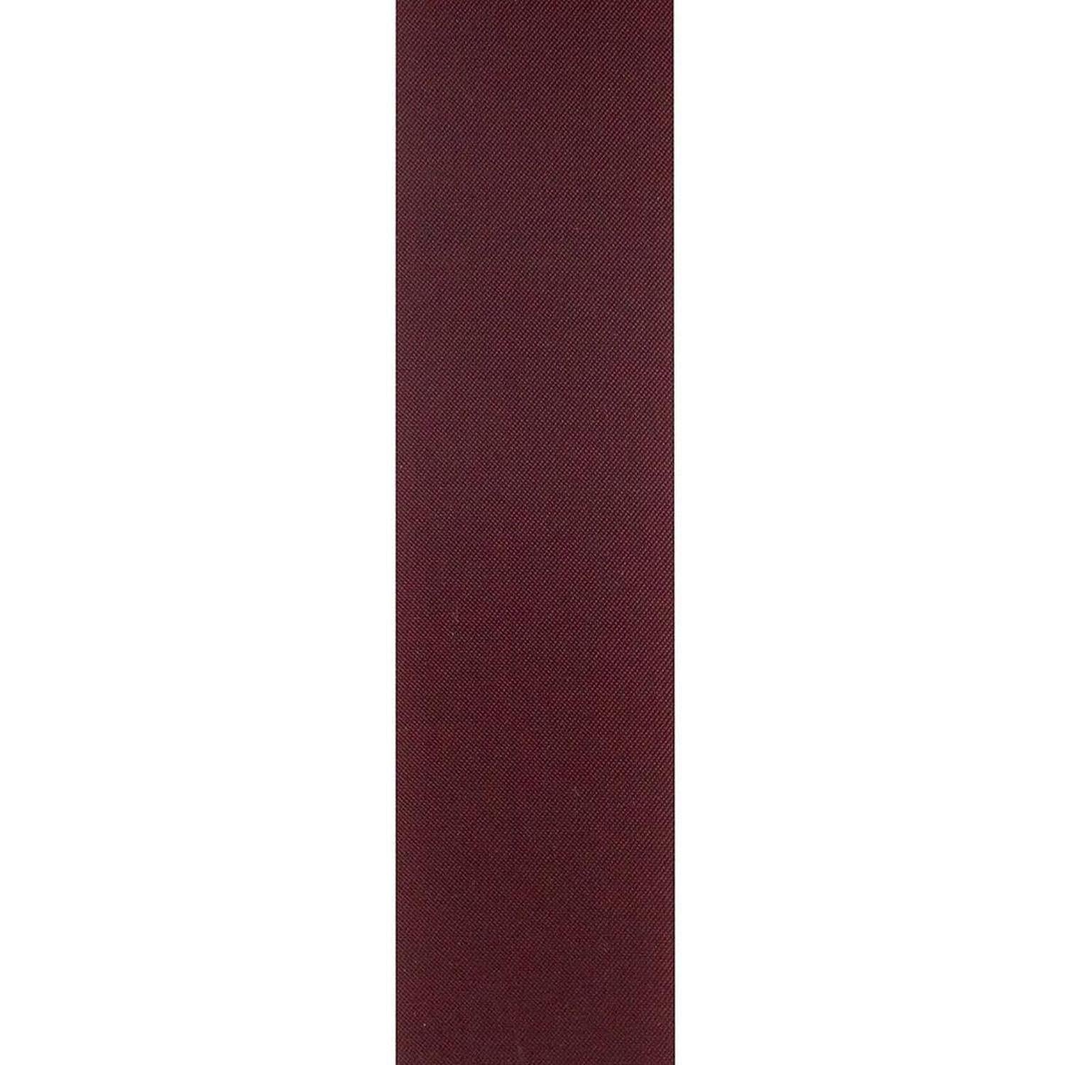 1 3/8 in Homecoming Football Ribbon: Burgundy/White (25 Yards)