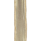 Shop For 1 3/8in Jeweled Disco Metallic Ribbon: Champagne (5 Yards)