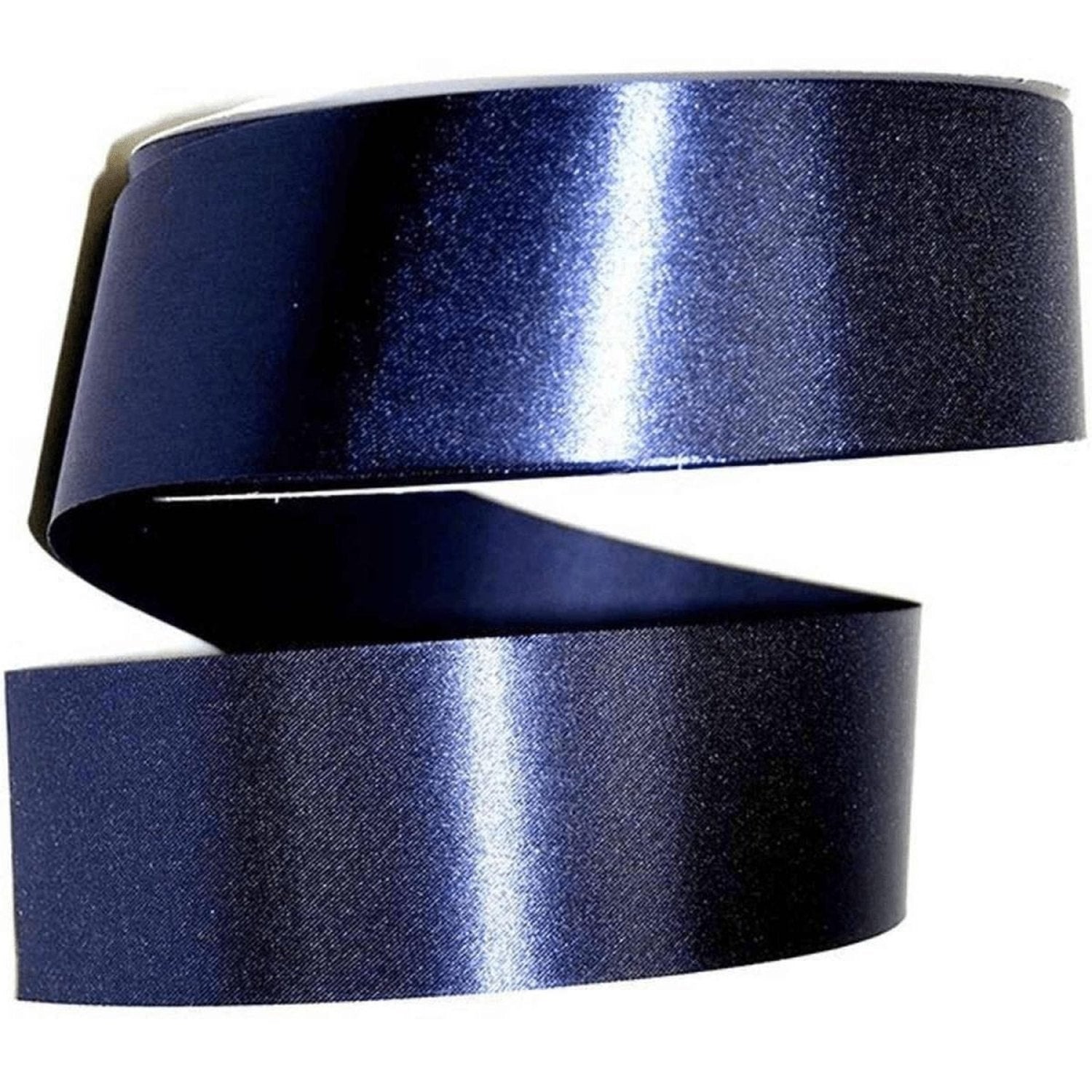 Shop For 1 7/8 inch Satin Non - Wired Ribbon: Navy (100 Yards)