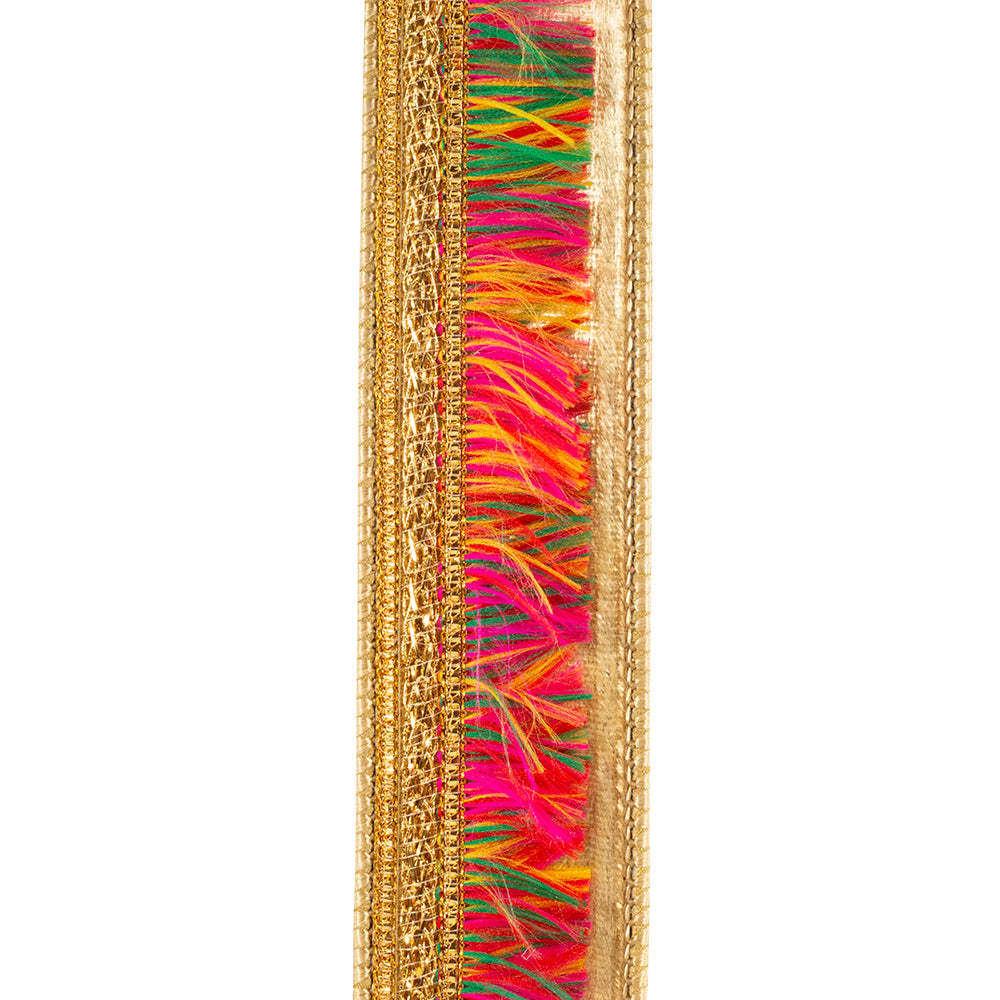 Shop For 1 inch Multi Fringe Trimming Ribbon: Gold (5 Yards)