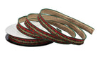 Shop For 1 inch Velvet with Metallic Trim Ribbon (10 Yards)