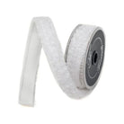 Shop For 1" Plush Chenille Ribbon: White (10 Yards)