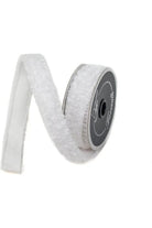 Shop For 1" Plush Chenille Ribbon: White (10 Yards)