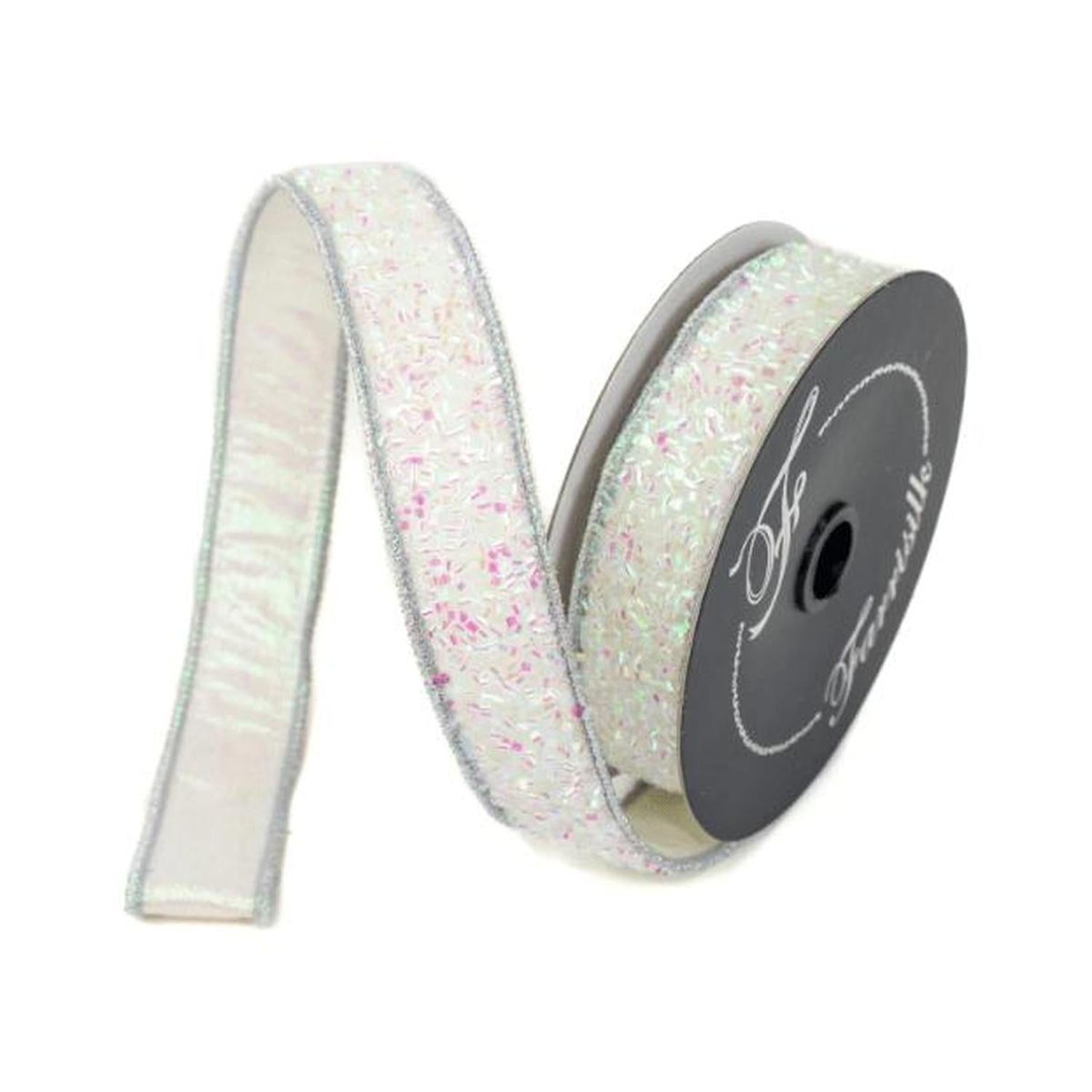 1" Tinsel Town Ribbon: Iridescent (10 Yards)