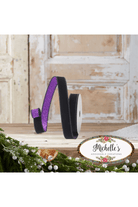Shop For 1" Velvet Fusion Ribbon: Black/Purple (10 Yards)