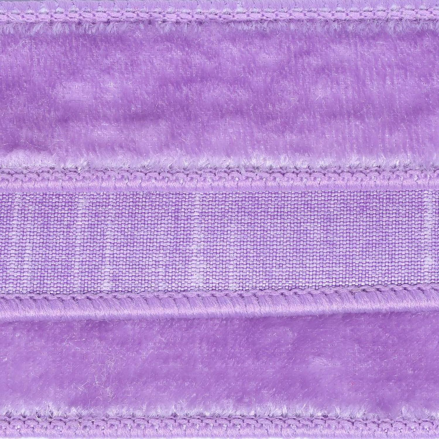 1" Velvet Luster Wired Ribbon: Lavender (10 Yards)