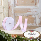 Shop For 1" Velvet Luster Wired Ribbon: Light Pink (10 Yards)