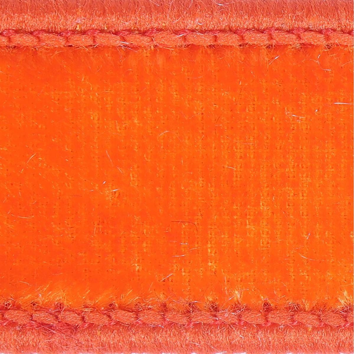 Shop For 1" Velvet Luster Wired Ribbon: Orange (10 Yards)