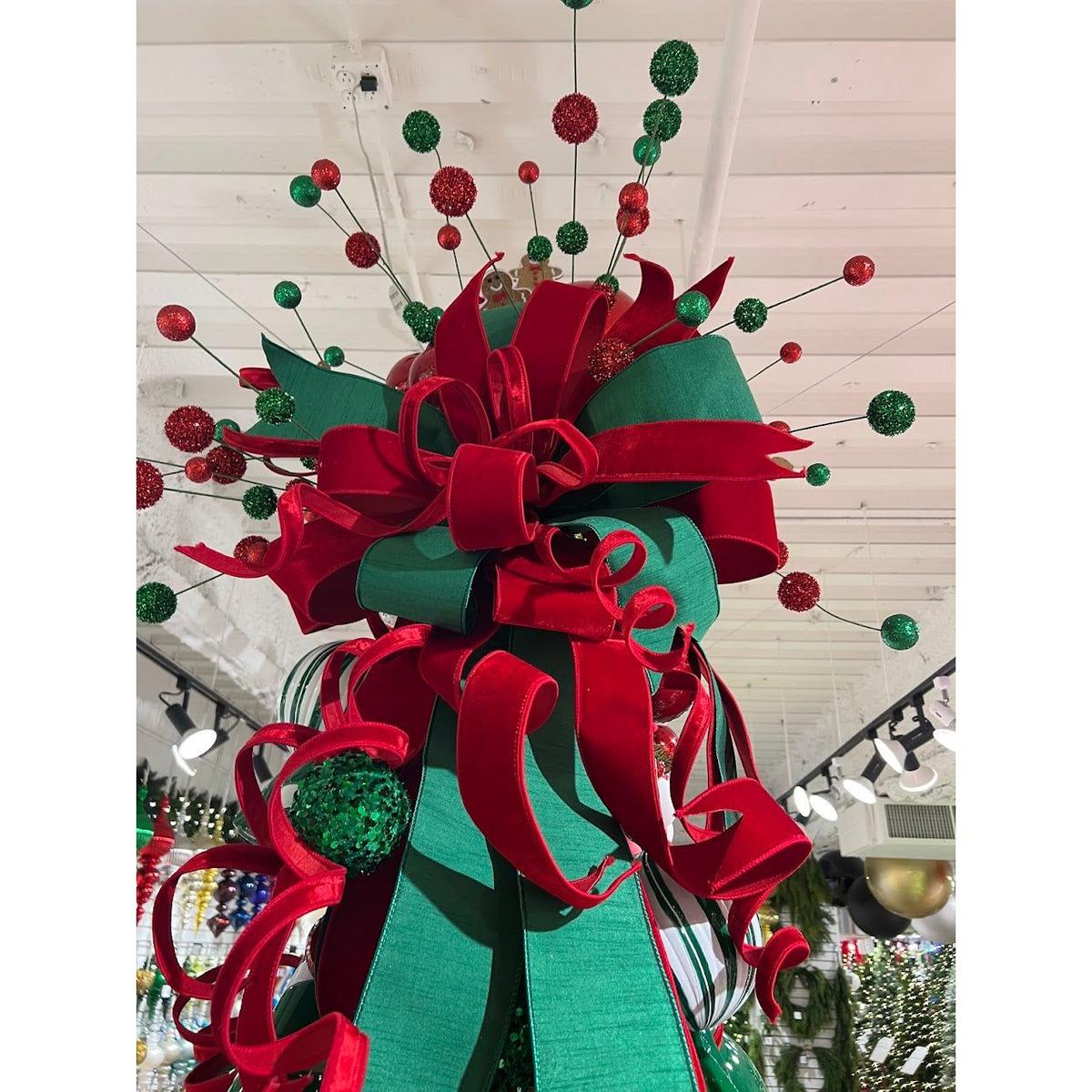 Shop For 1" Velvet Luster Wired Ribbon: Red (10 Yards)