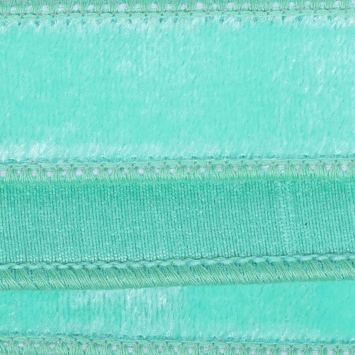 1" Velvet Luster Wired Ribbon: Sea Foam (10 Yards)