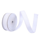 Shop For 1" Velvet Luster Wired Ribbon: White (10 Yards)