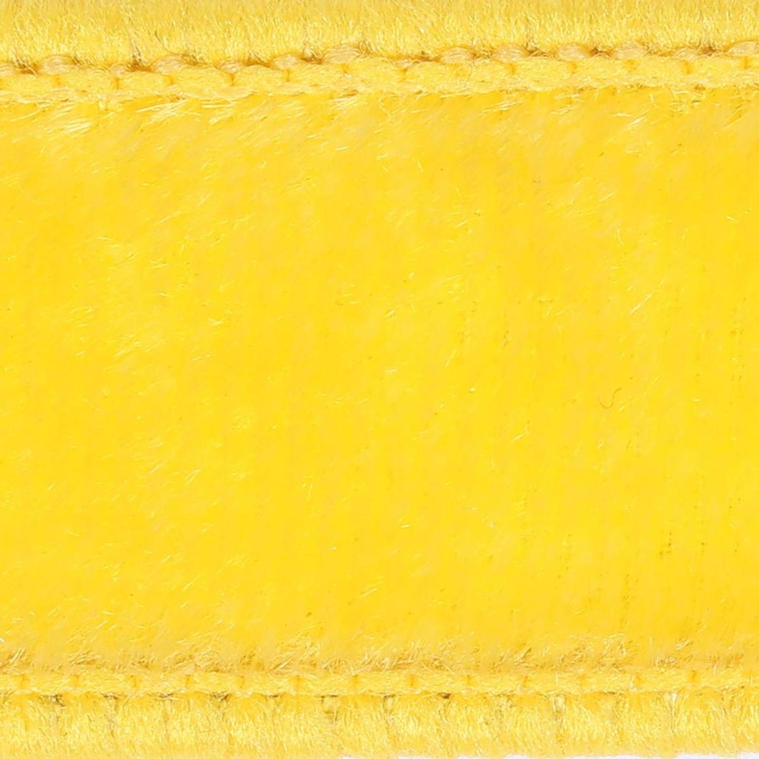 1" Velvet Luster Wired Ribbon: Yellow (10 Yards)