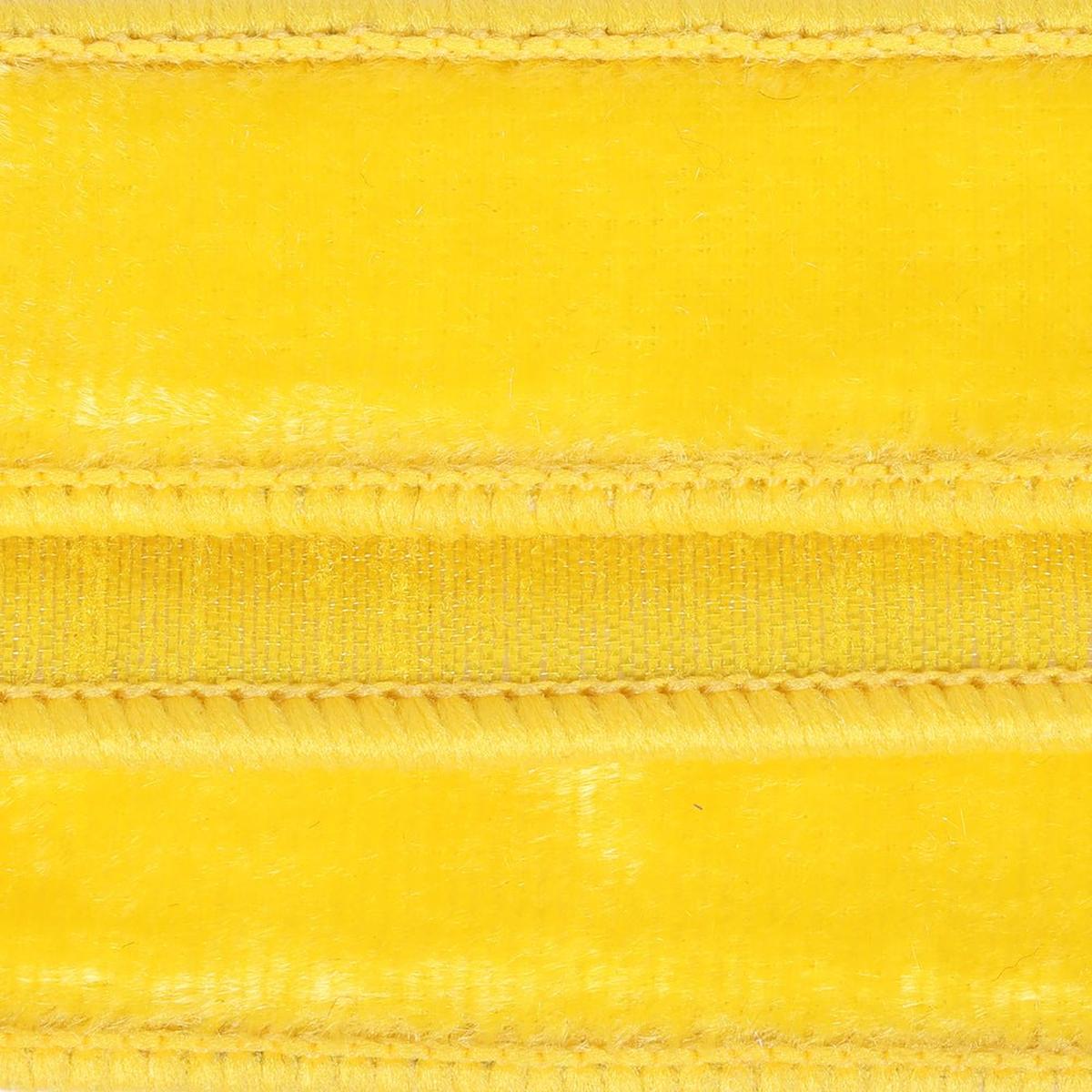 Shop For 1" Velvet Luster Wired Ribbon: Yellow (10 Yards)