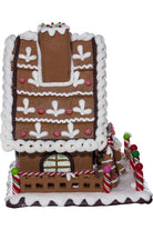 Shop For 10" Battery - Operated LED Gingerbread Candy House