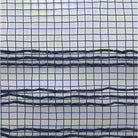 Shop For 10" Border Stripe Mesh Ribbon: Navy Blue (10 Yards)