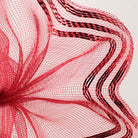 Shop For 10" Border Stripe Metallic Mesh Ribbon: Red (10 Yards)