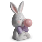 10" Bowtie Bunnies Blowing a Bubble