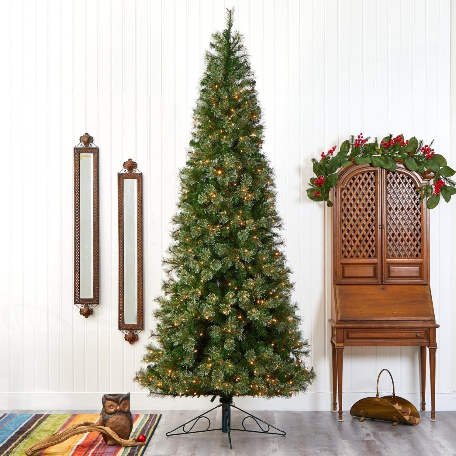 Shop For 10' Cashmere Slim Artificial Christmas Tree