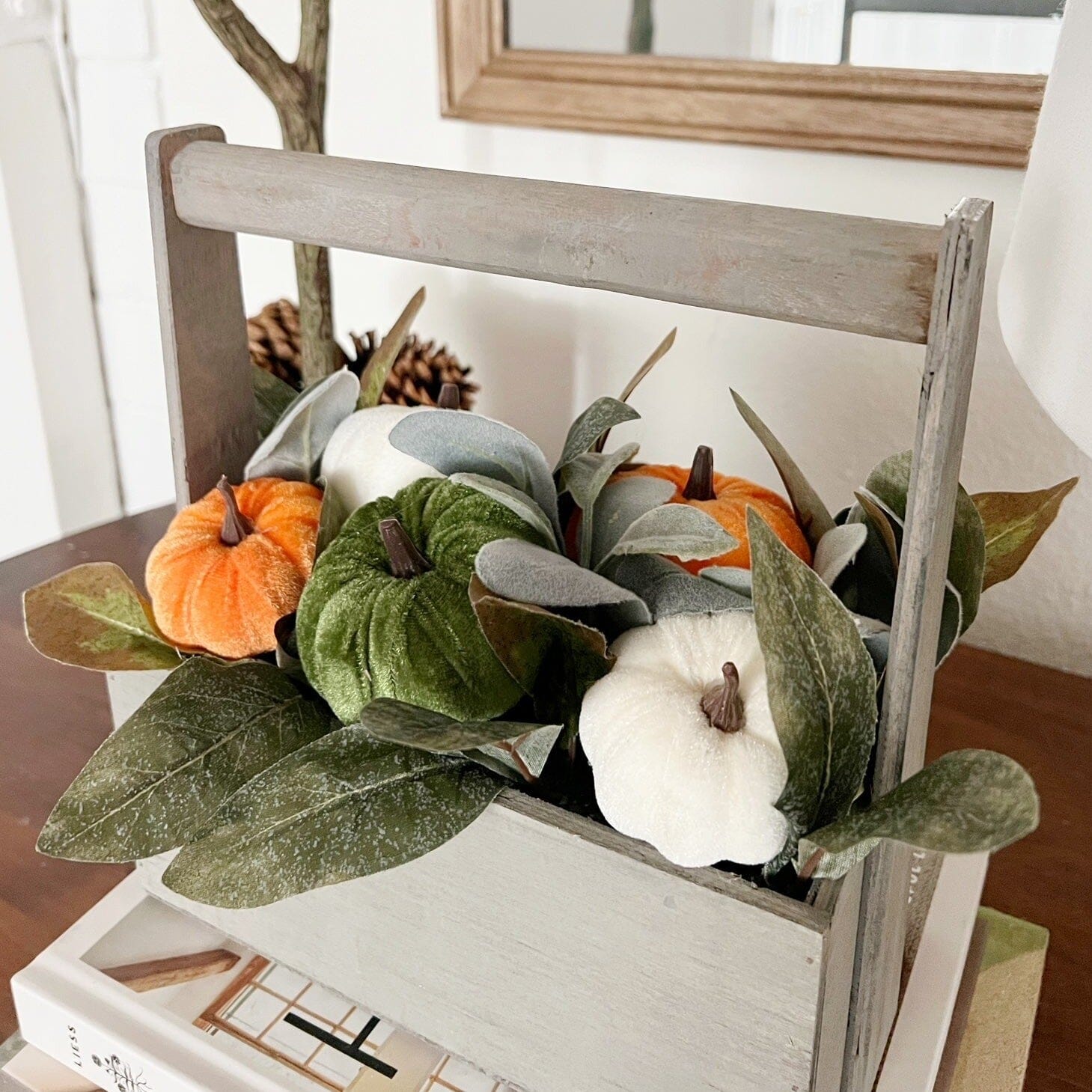 Shop For 10” Fall Pumpkin Artificial Autumn Arrangement