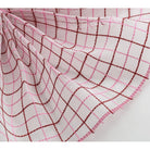 Shop For 10" Fine Weave Faux Jute Check Mesh Ribbon: Red/Pink