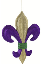 Shop For 10" Fleur De Lis Mardi Gras Ornament