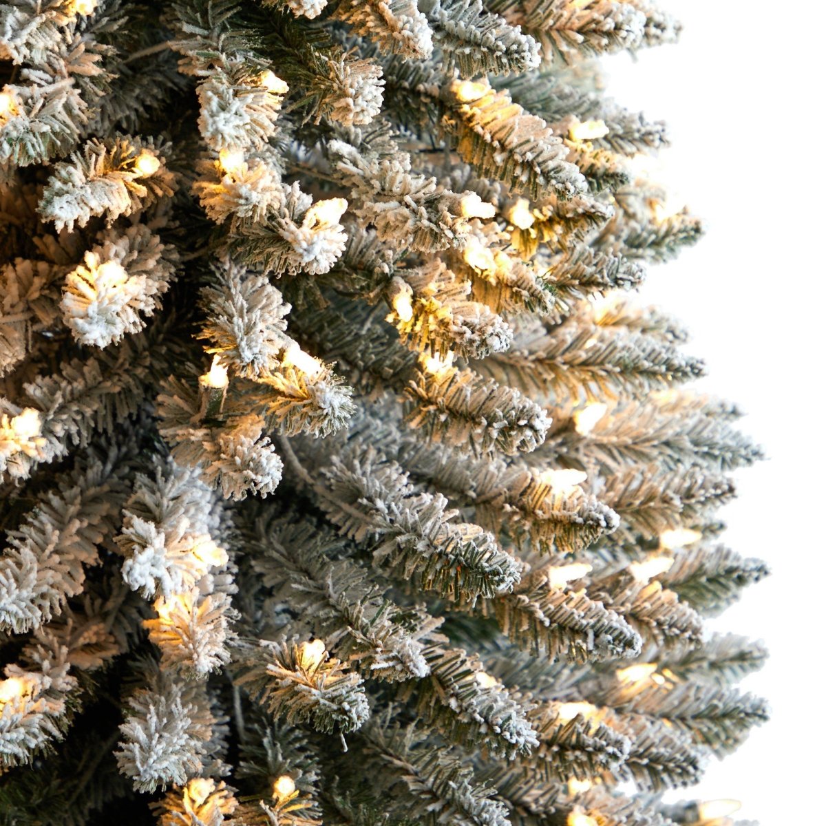 Shop For 10’ Flocked Pencil Artificial Christmas Tree