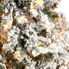 Shop For 10' Flocked West Virginia Fir Artificial Christmas Tree