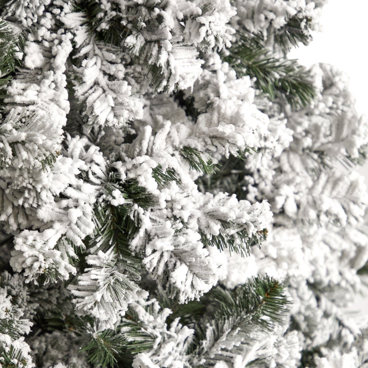 Shop For 10' Flocked West Virginia Fir Artificial Christmas Tree