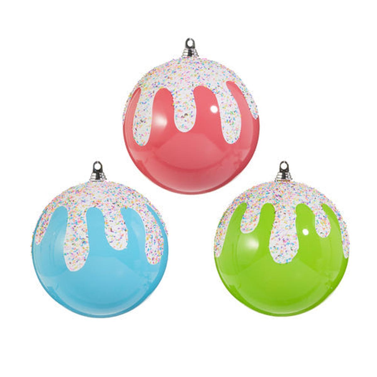 Shop For 10" Frosted with Sprinkles Ball Ornament