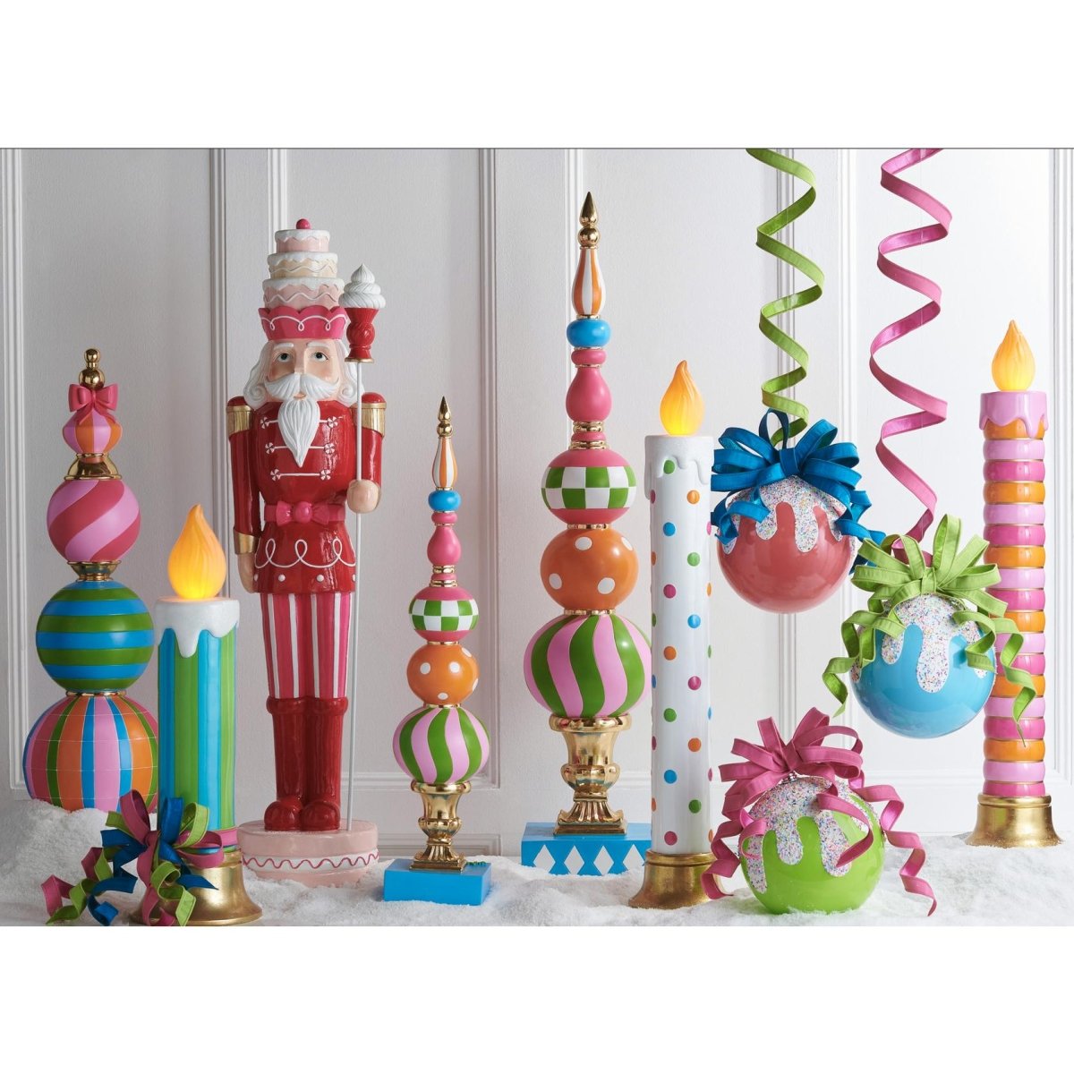 Shop For 10" Frosted with Sprinkles Ball Ornament