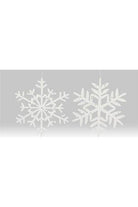 Shop For 10" Glitter Snowflake Ornament: White (Asst 2)