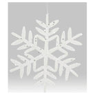 Shop For 10" Glitter Snowflake Ornament: White (Asst 2)