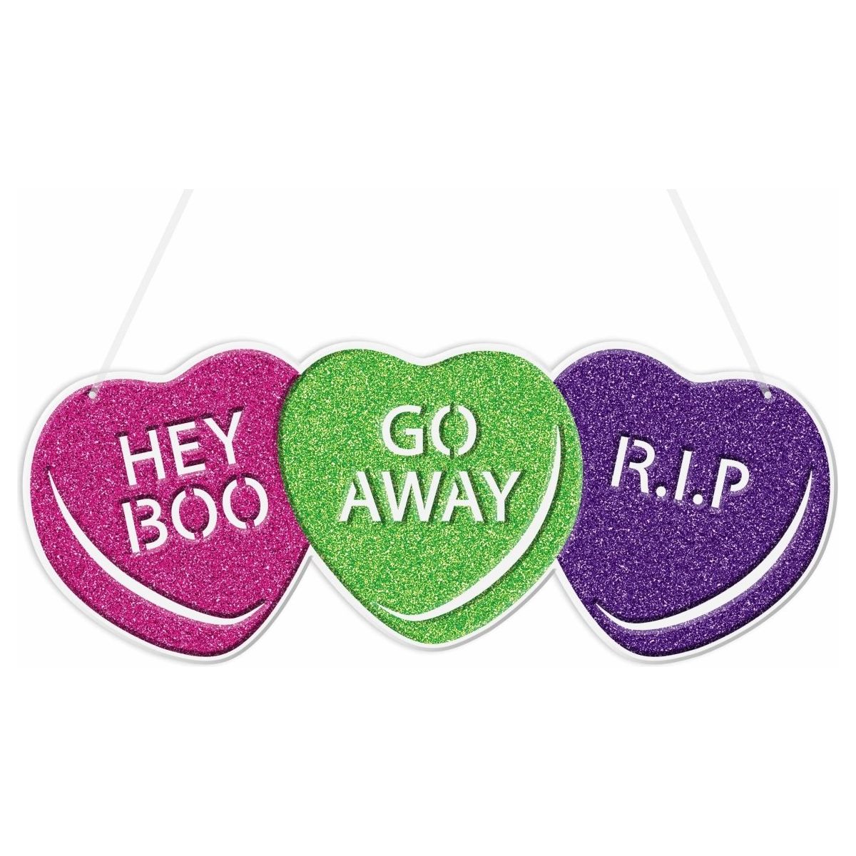 Shop For 10" Halloween Conversation Heart Sign