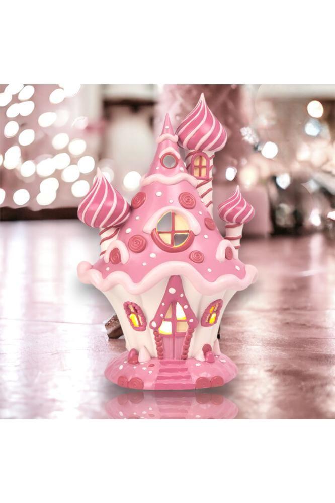 Shop For 10" LED Pink Candy Castle