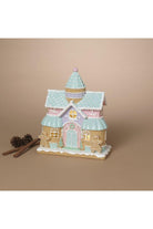 Shop For 10" Lighted Resin Holiday Pastel Ice Cream House