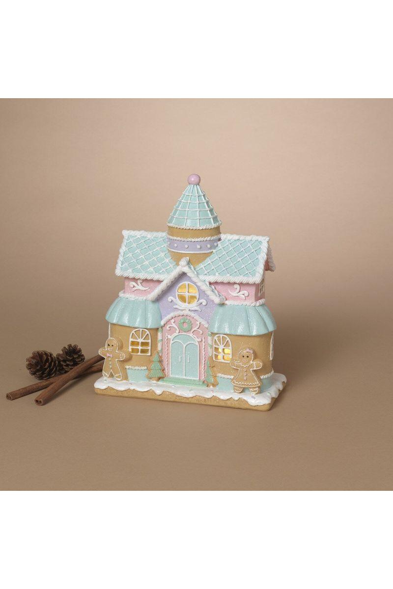 Shop For 10" Lighted Resin Holiday Pastel Ice Cream House