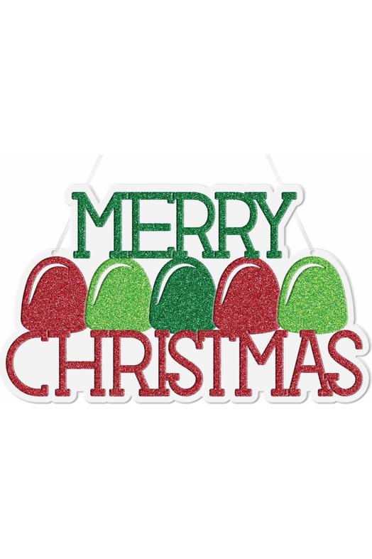 Shop For 10" Merry Christmas Gumdrop Sign