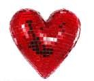 Shop For 10" Mirror Disco Heart: Red