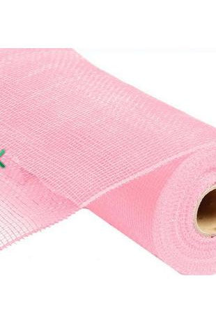 Shop For 10" Pink Poly Deco Mesh: Light Pink RE130222