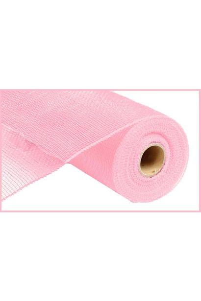 Shop For 10" Pink Poly Deco Mesh Ribbon: Light Pink at Michelle's aDOORable Creations