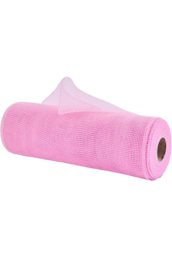 Shop For 10" Pink Poly Deco Mesh Ribbon: Light Pink