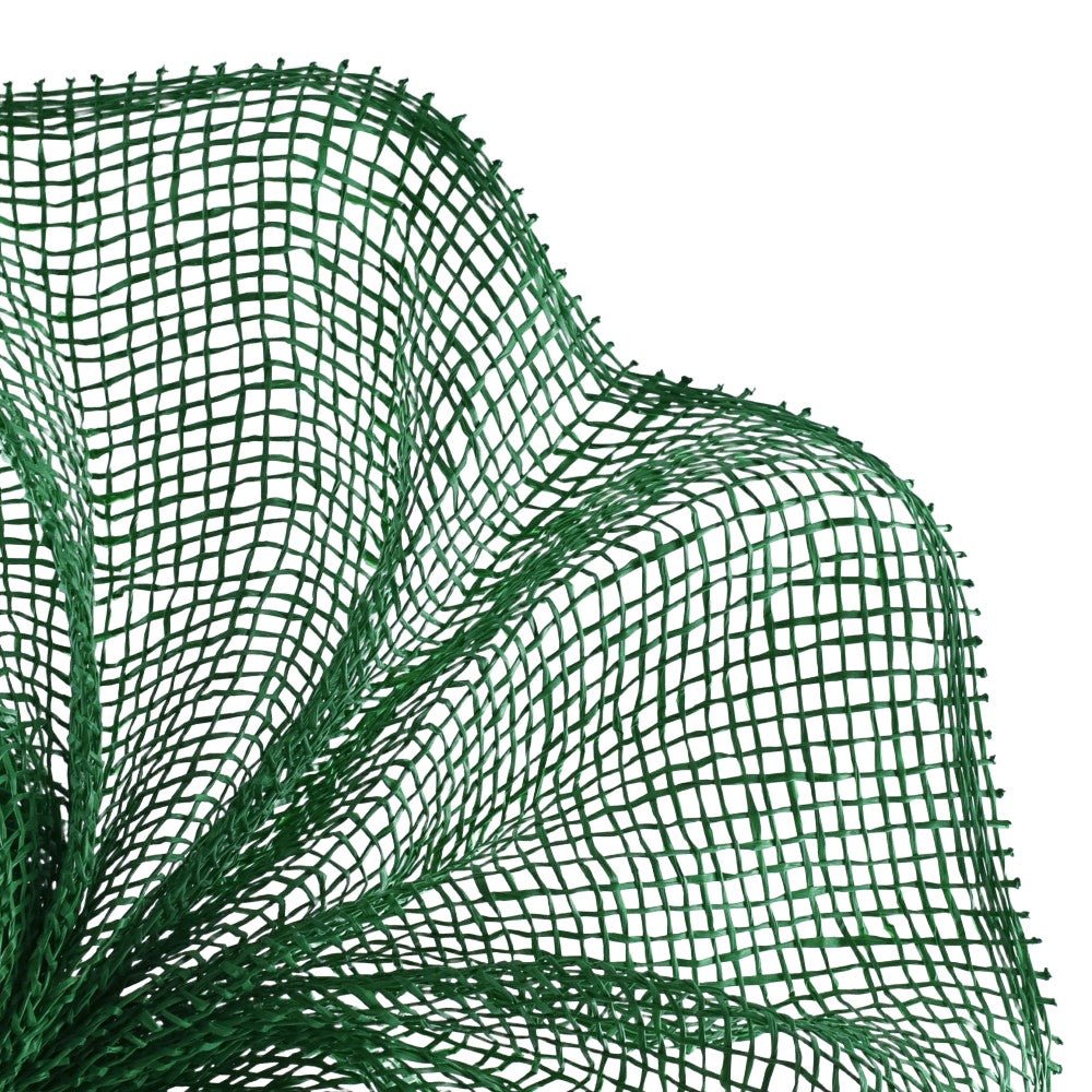 Shop For 10" Poly Burlap Mesh Ribbon: Emerald Green at Michelle's aDOORable Creations