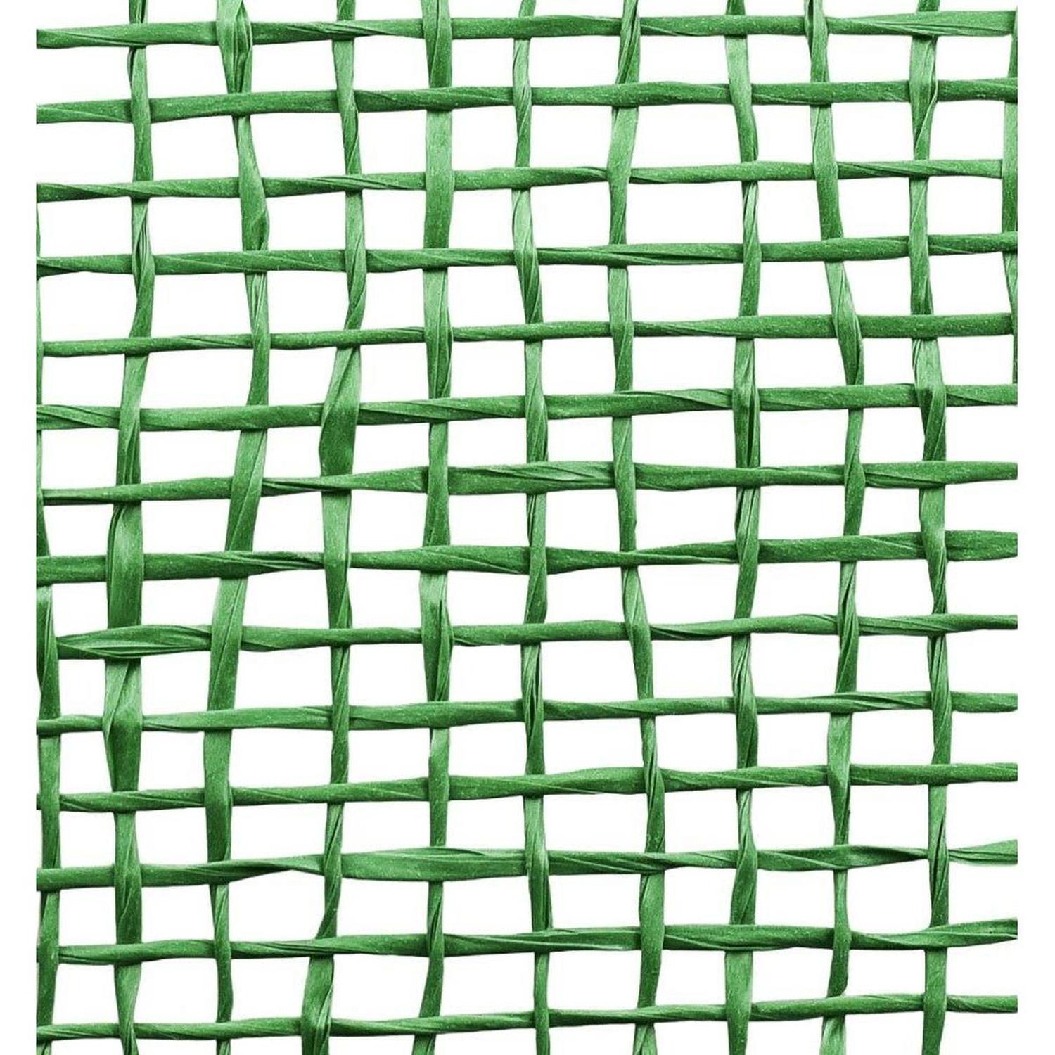 10" Poly Burlap Mesh Ribbon: Emerald Green