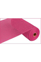 Shop For 10" Poly Burlap Mesh Ribbon: Fuchsia Pink at Michelle's aDOORable Creations