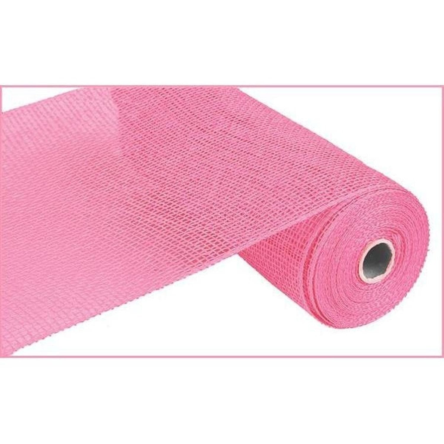Shop For 10" Poly Burlap Mesh Ribbon: Pink