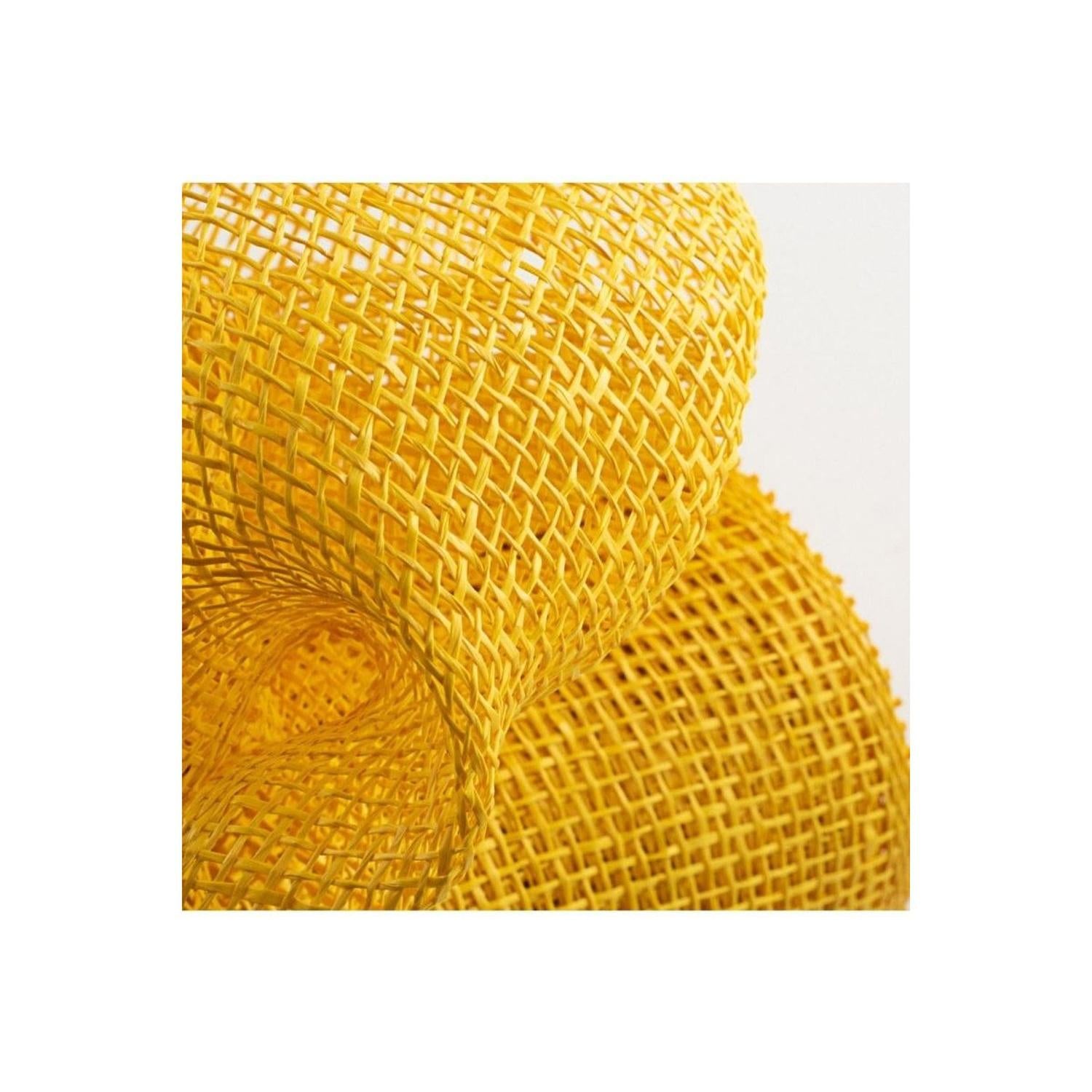 Shop For 10" Poly Burlap Mesh Ribbon: Yellow