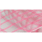 Shop For 10" Poly Jute Deco Mesh Ribbon: Dark Pink & Clear Check