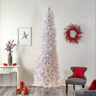 Shop For 10’ Slim White Artificial Christmas Tree