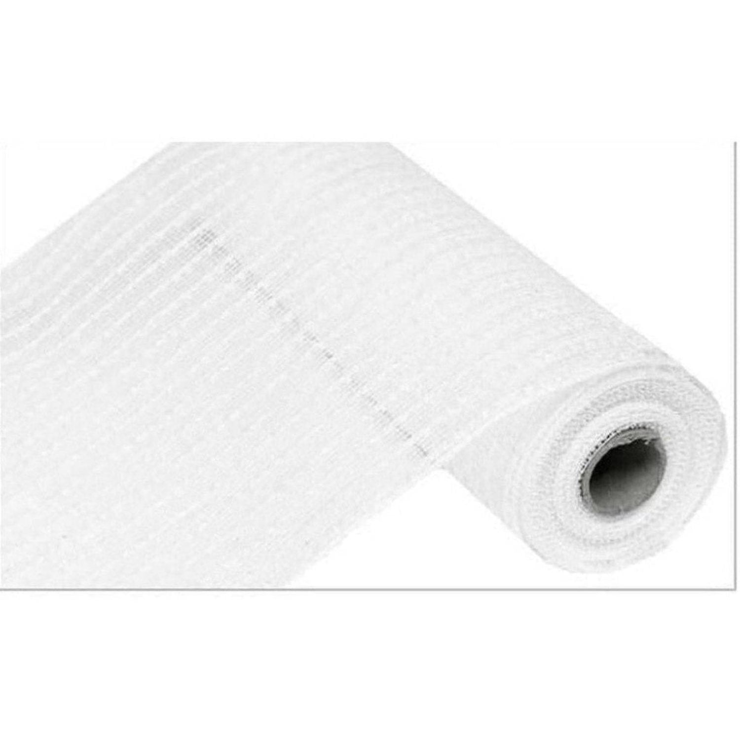 Shop For 10" Snowdrift Deco Mesh: White (10 Yards)